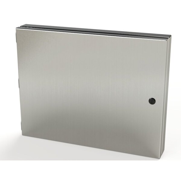 Saginaw Control & Engineering Electrical Enclosures, 14 in H, 1-1/2 in D, 18 in W, NEMA 3R, 4, 4X, 12, 13, 304 Stainless Steel SCE-HA1418SS - main